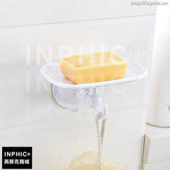 INPHIC-塑膠強力吸盤皂盒廁所防水皂托多功能瀝水架創意壁掛肥皂架