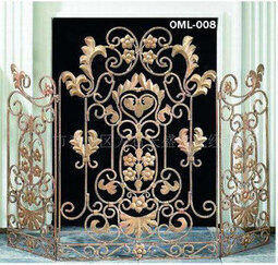 INPHIC-鐵藝玄關、鐵藝屏風、鐵藝隔斷、壁爐護欄、鐵藝壁爐架