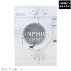 INPHIC-洗衣機罩波輪全自動滾筒防水防曬松下三洋防塵套-B滾筒罩小鹿