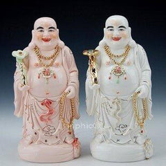 INPHIC-佛像彌勒佛像工藝品佛像12吋金彩如意笑佛2色可選