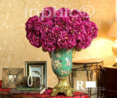 INPHIC-歐式複古奢華 德琳斯町繡球桌擺仿真花卉套裝整體花藝