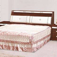 INPHIC-Prince 泰子時尚5尺淺胡桃床頭 (不含床墊、床底)