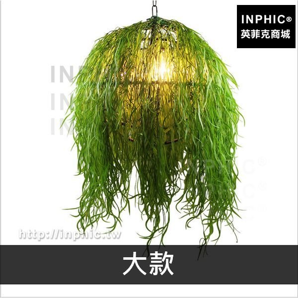 INPHIC-燈飾火鍋燈具音樂主題餐廳吊燈圓形綠植胡桃植物-大款