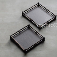 INPHIC-竹製 仿古 托盤 茶托盤 茶盤 茶席設計 茶具收納