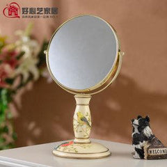 INPHIC-雙面化妝鏡子 大款臺式 放大三倍梳妝鏡 喜上眉梢 旋轉鏡子