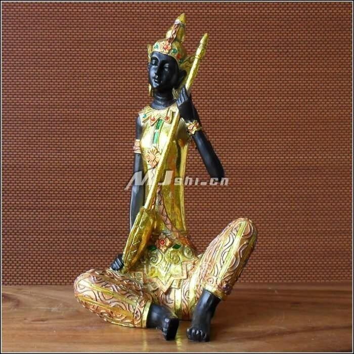 INPHIC-東南亞風格 工藝品家居擺飾 泰國佛像 傢俱裝飾品 酒店餐廳 樂伎