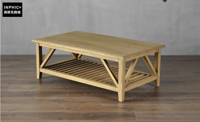 INPHIC-北歐客廳全茶幾 復古傢俱長方邊幾沙發角幾組合-B款