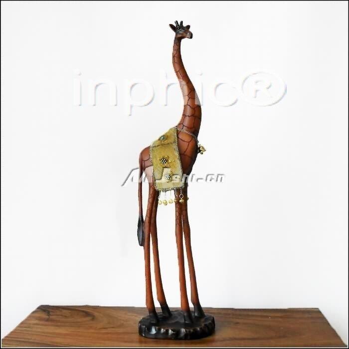 INPHIC-歐式客廳裝飾擺飾傢俱飾品泰國田園家居長頸鹿