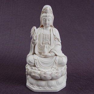 INPHIC-觀音菩薩 陶瓷觀音佛像 家居供奉 白觀音菩薩