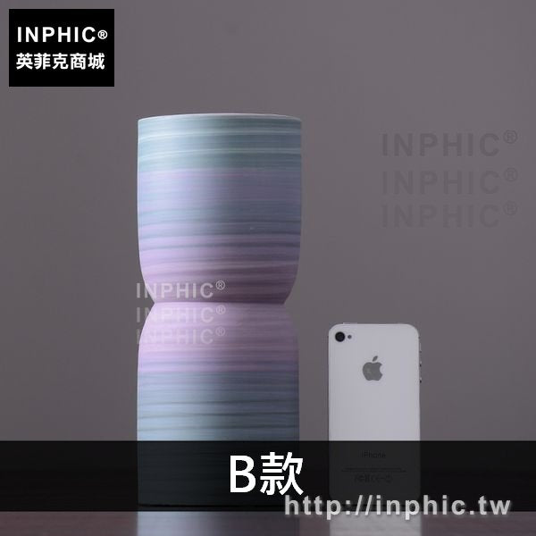 INPHIC-花瓶擺件家居餐桌客廳擺件簡約裝飾品設計師陶瓷現代-B款
