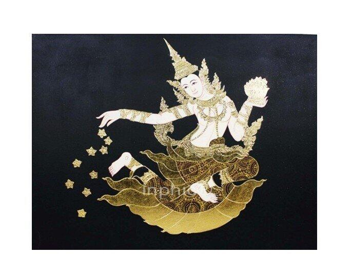 INPHIC-東南亞 家居飾品 泰國風格 泰式風情 掛件 金箔畫 泰佛