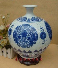 INPHIC-景德鎮青花玲瓏 瓷器工藝品 陶瓷球瓶 陳設 饋贈 藝術收藏