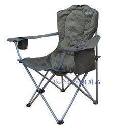 INPHIC-戶外休閒折疊椅 帶冰包雙層布扶手椅 便攜式椅子