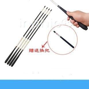 INPHIC-釣魚竿 28超硬調碳素臺釣竿 6.3米送換把