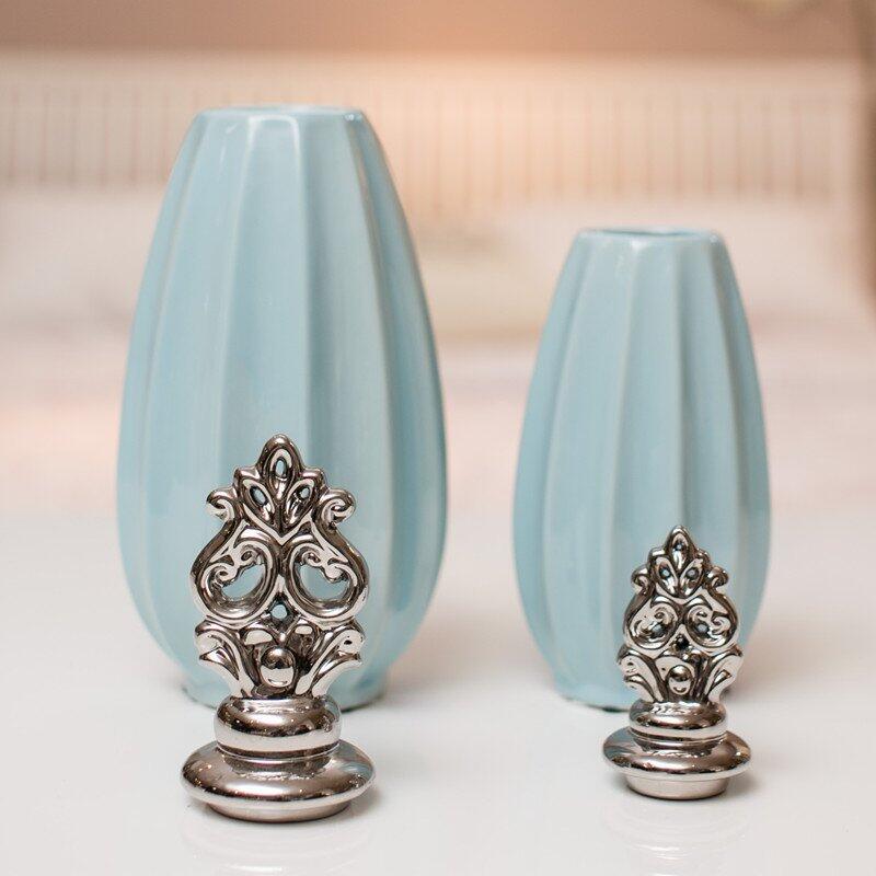 INPHIC-歐式擺件新家裝飾品陶瓷工藝品擺設鍍銀 將軍罐 收納