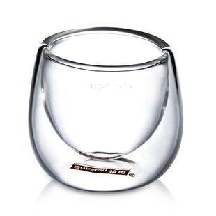 INPHIC-雙層玻璃杯 耐熱玻璃杯 玻璃小茶杯 無孔無收縮口