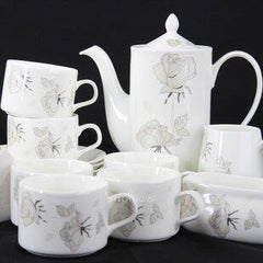 INPHIC-皇家 質瓷 歐式咖啡杯套 生日 茶具 15頭咖啡杯壺