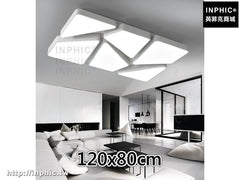 INPHIC-led書房現代客廳燈吸頂燈長方形臥室燈燈具簡約-120x80cm