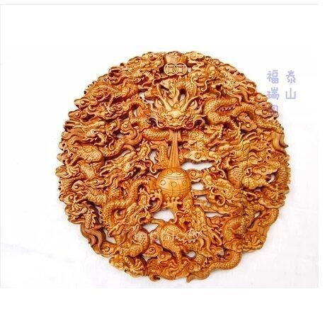 INPHIC-群龍聚首 開光桃木九龍掛件 避邪 高檔