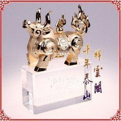 INPHIC-開運 開光招財旺勢牛擺件招財旺財利市炒股金融人士必備