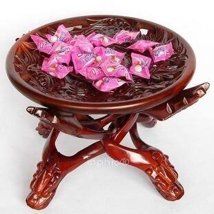 INPHIC-紅木工藝品 家居飾品 糖果盤 紅木佛手果盆 全套