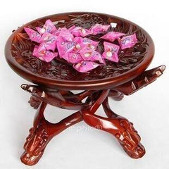 INPHIC-紅木工藝品 家居飾品 糖果盤 紅木佛手果盆 全套