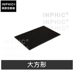 INPHIC-橡膠隔水防震墊杯墊橡膠墊凹凸紋防滑酒吧吧臺用具酒具-大方形