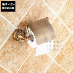 INPHIC-全銅仿古歐式創意卷紙架 復古紙巾架紙巾掛 田園五金壁掛擺飾雕花
