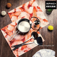 INPHIC-棉麻餐墊餐墊西餐布藝3D印花茶巾墊布餐布隔熱巾桌布