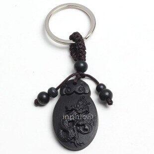 INPHIC-宗教 十二生肖 開光 避邪 護身符 扣 辰龍 鑰匙圈 雷擊棗木