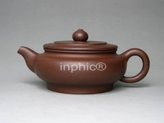 INPHIC-紫玉金砂紫砂手工紫泥線扁壺 200cc必看備注