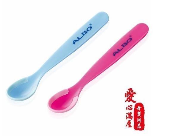 INPHIC-2件裝感溫變色匙梗 幼塑膠湯勺 寶寶餐具 不含BPA