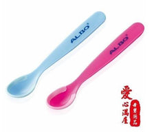 INPHIC-2件裝感溫變色匙梗 幼塑膠湯勺 寶寶餐具 不含BPA