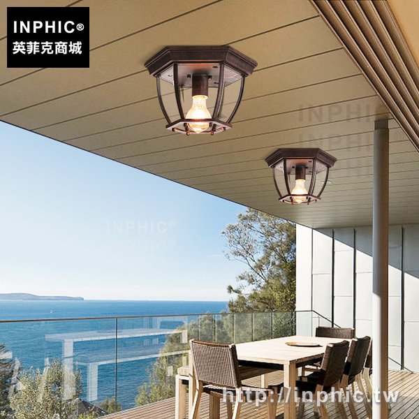 INPHIC-美式吸頂燈工業風玄關走廊燈復古陽檯燈書房