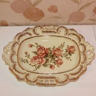 INPHIC-歐式陶瓷擺飾  歐式果盤 水果盤