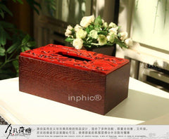 INPHIC-工藝品 紙抽 創意紙巾盒 裝飾品(花影紙巾盒)