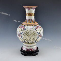 INPHIC-促銷 景德鎮陶瓷 花瓶擺設 家居裝飾品擺飾 竹節 現代客廳裝飾品