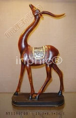 INPHIC-歐式客廳裝飾擺飾飾品泰國田園家居站姿羚羊側頭