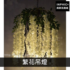 INPHIC-音樂植物餐廳婚慶燈具綠植酒吧網咖主題胡桃-繁花吊燈