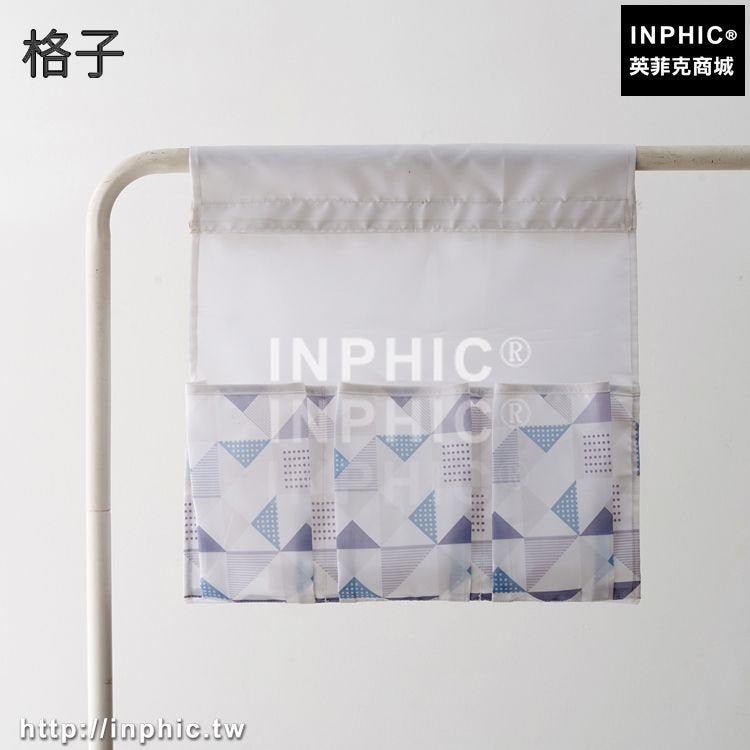 INPHIC-衣櫃收納掛袋懸掛式衣物包包收納袋嬰兒車掛包收納袋童車掛袋推車-格子