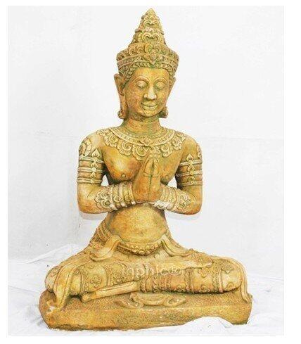 INPHIC-東南亞 家居飾品 泰國風格 泰式風情 擺飾 工藝品 沙雕 坐佛