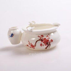 INPHIC-陶瓷煙灰菸灰缸 家居辦公用品　商品 耐用 陶瓷浮雕梅花