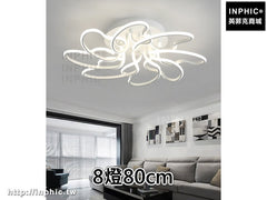 INPHIC-現代led吸頂燈臥室燈簡約客廳燈餐廳書房燈-8燈80cm