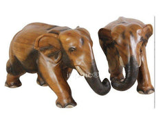INPHIC-東南亞 家居飾品 泰國風格 擺飾 工藝品 大象 個 原木色
