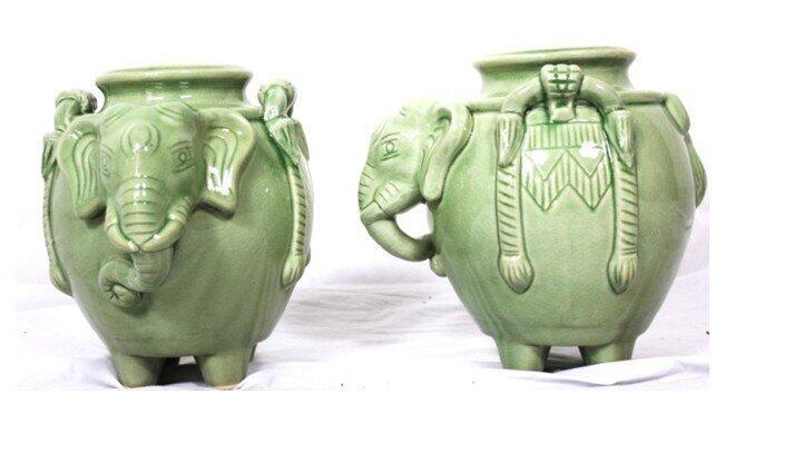 INPHIC-東南亞 家居飾品 泰國風格 泰式風情 擺件 陶罐 個 大象