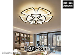INPHIC-簡約客廳燈 現代led吸頂燈餐廳燈具書房燈臥室燈-10燈78cm