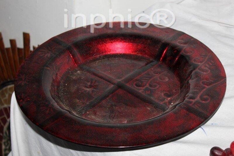 INPHIC-歐式風格家居飾品 玻璃工藝果盤