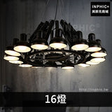INPHIC-蜘蛛燈具酒吧伸縮複古餐廳工業風loft服裝店吊燈鐵藝裝飾-16燈