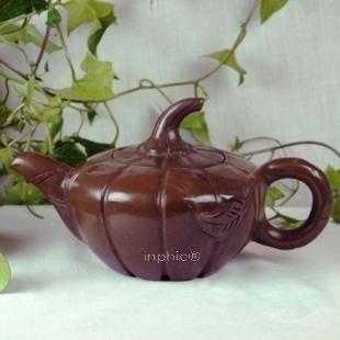 INPHIC-木魚石保健杯紅檀茶壺 堿性素壺13