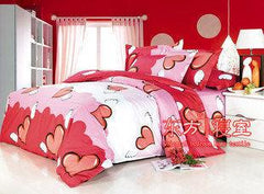 INPHIC-四件套 全棉斜紋家紡床罩 純棉床笠雙人1.51.8單人1.2